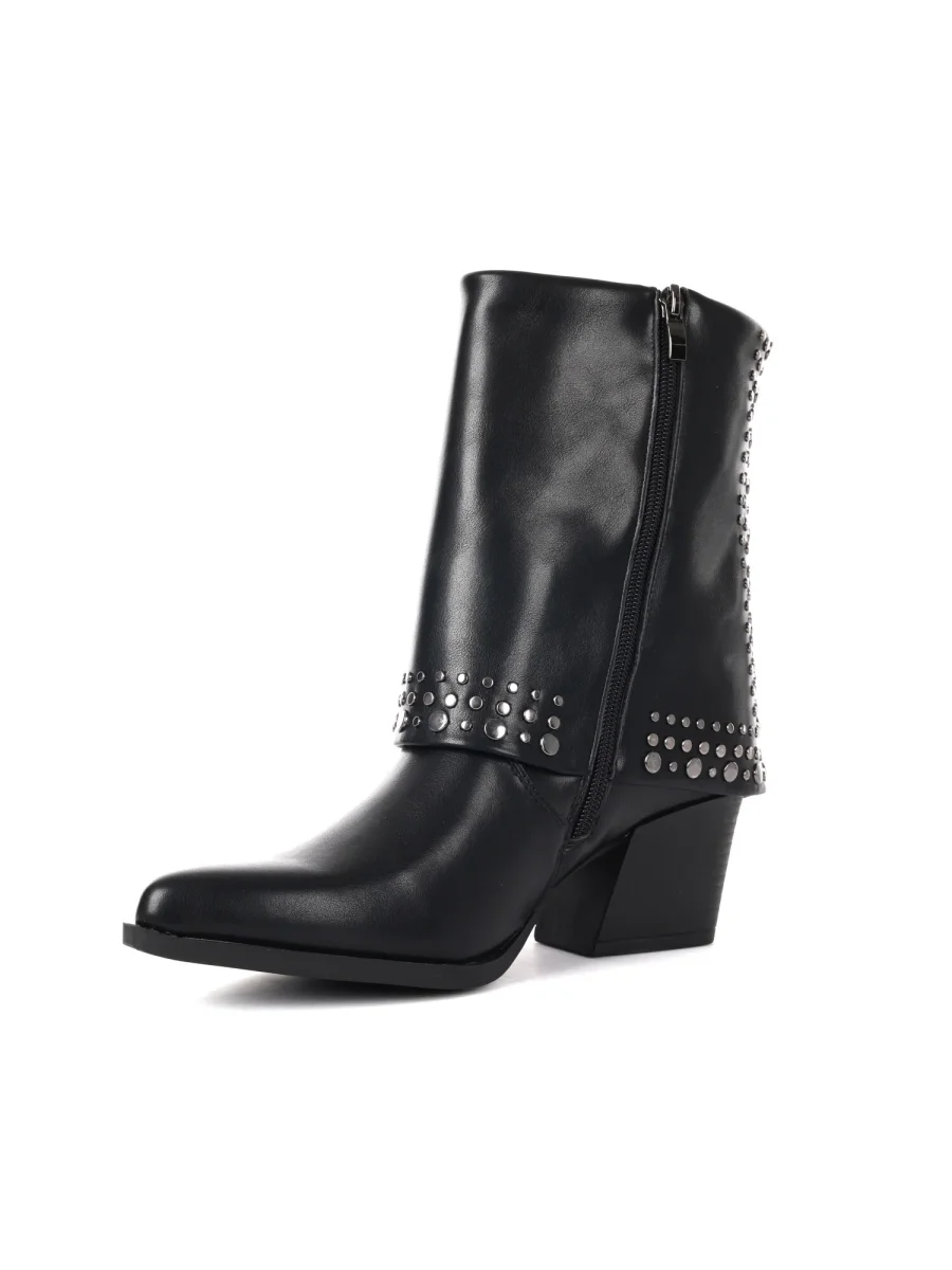 STIVALETTO TEXANO CLYO' DA DONNA NERO - immagine 5