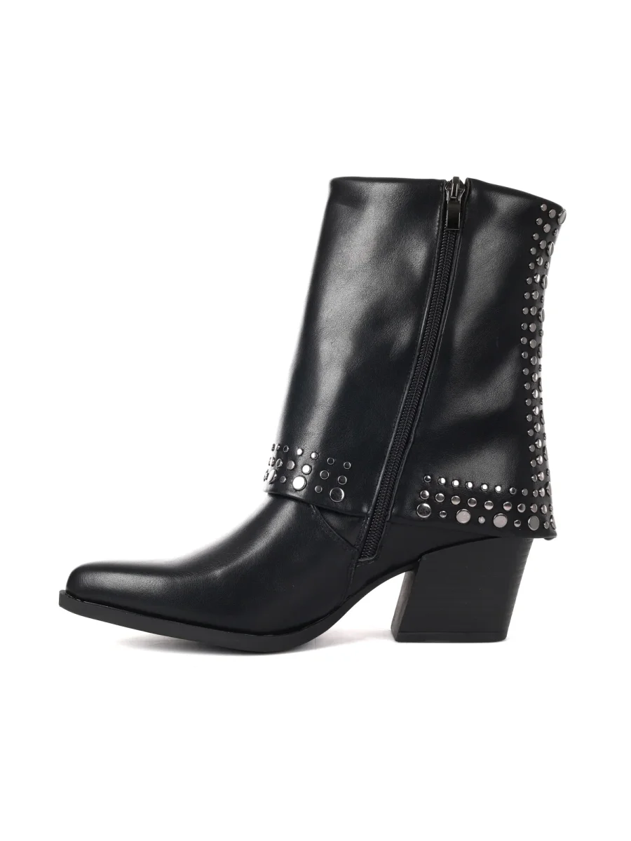 STIVALETTO TEXANO CLYO' DA DONNA NERO - immagine 6