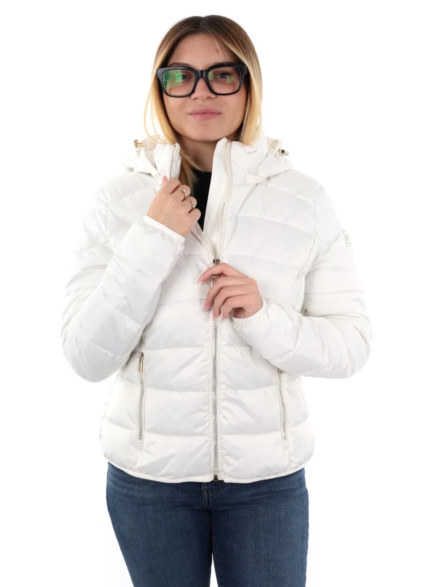 GIUBBINO CORTO TRAPUNTATO YES ZEE DA DONNA AVORIO