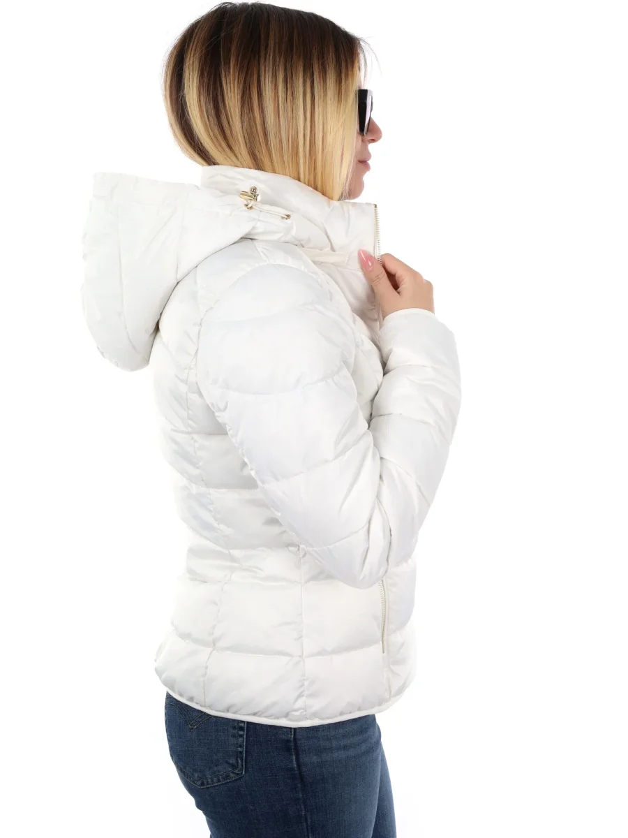 GIUBBINO CORTO TRAPUNTATO YES ZEE DA DONNA AVORIO - immagine 8