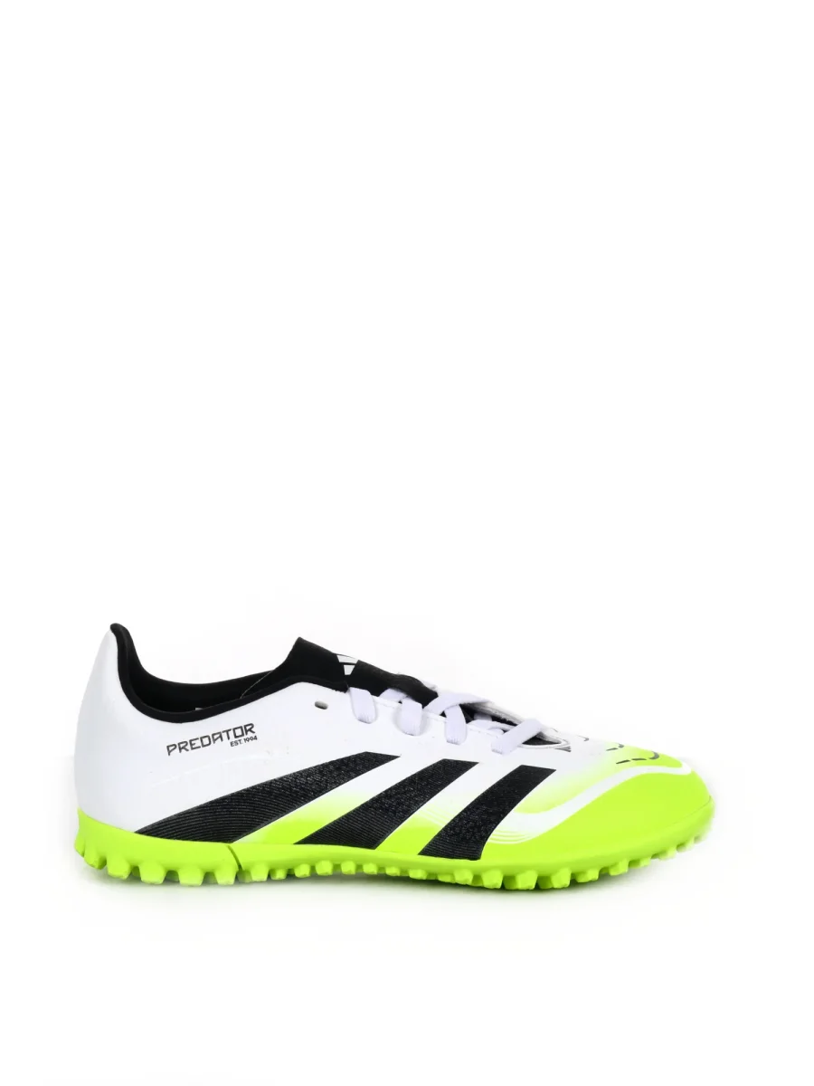 SCARPE DA CALCETTO PREDATOR CLUB TF ADIDAS BAMBINO BIANCO