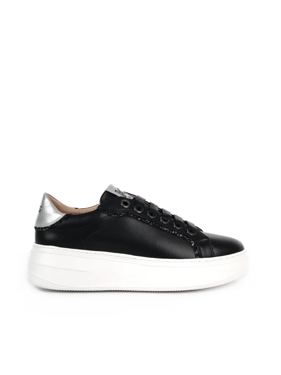 SNEAKERS VENUS KEYS DONNA NERO - immagine 2