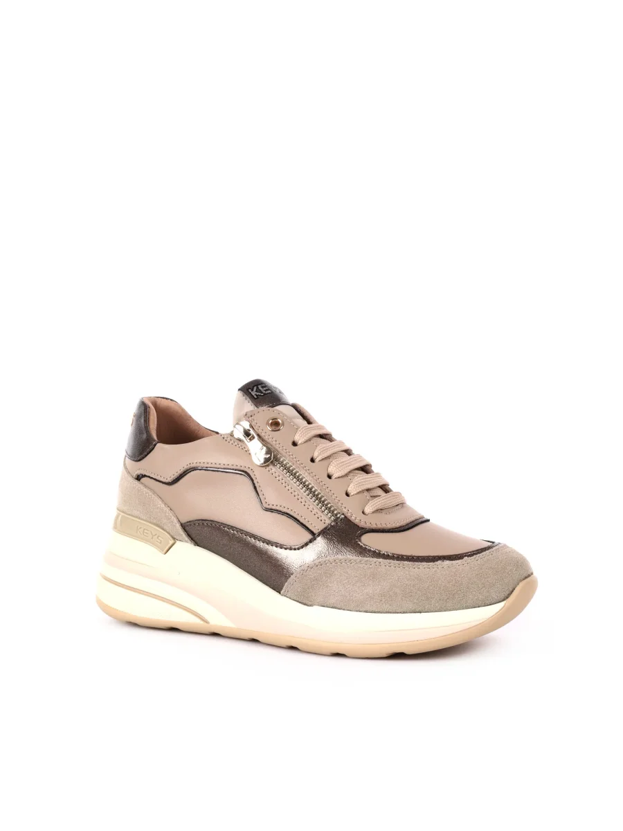 SNEAKERS CON ZEPPA PREMIUM KEYS DONNA BEIGE - immagine 3