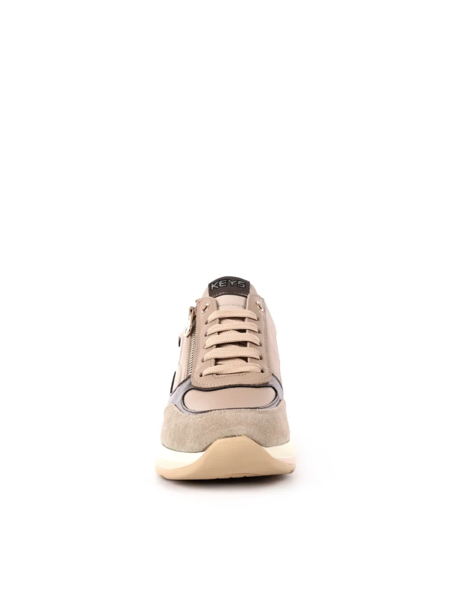 SNEAKERS CON ZEPPA PREMIUM KEYS DONNA BEIGE - immagine 4