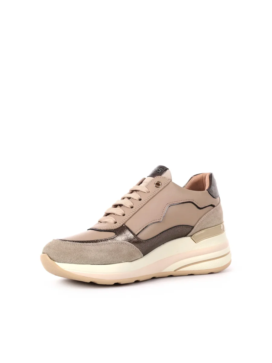 SNEAKERS CON ZEPPA PREMIUM KEYS DONNA BEIGE - immagine 5