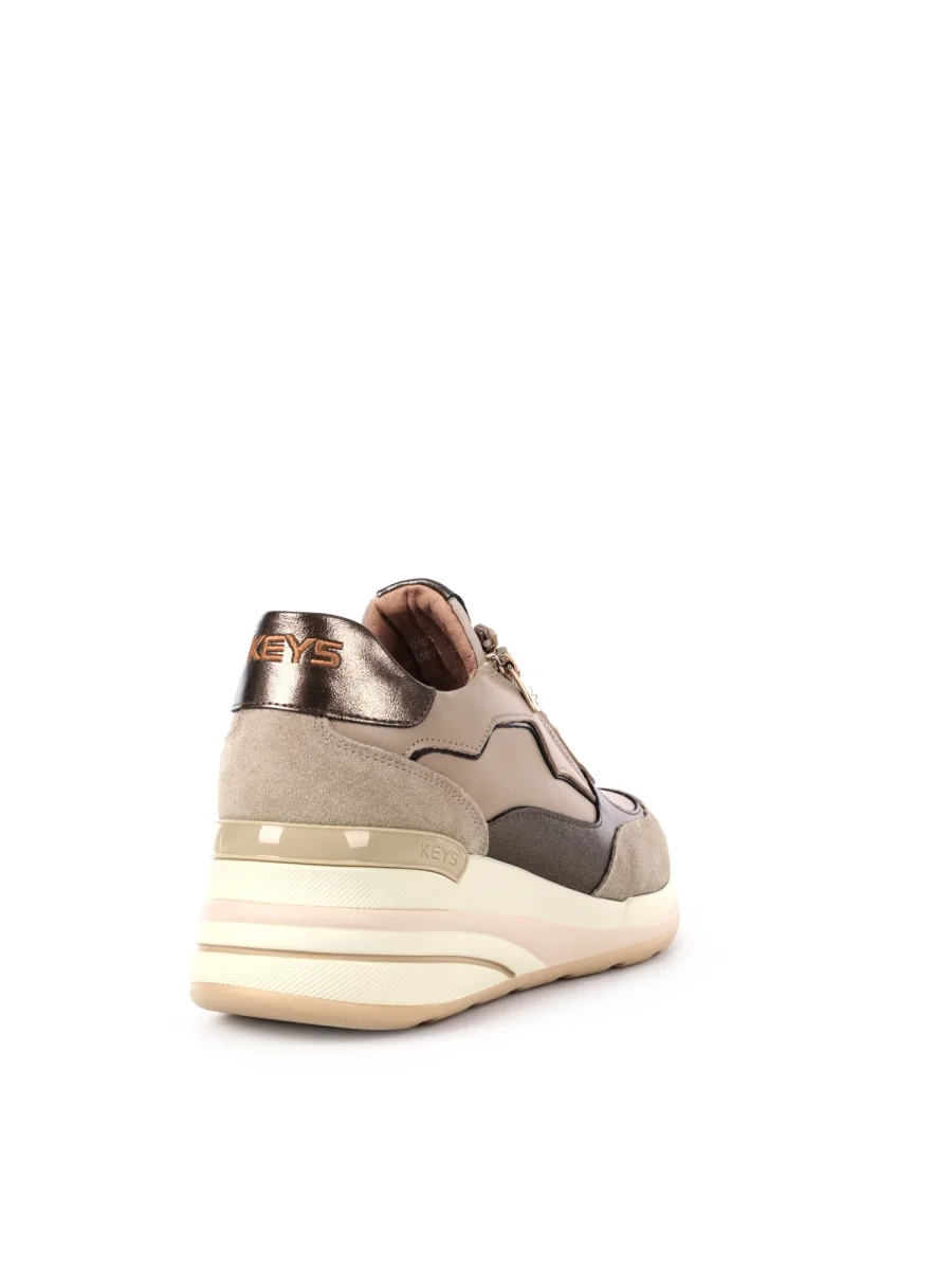 SNEAKERS CON ZEPPA PREMIUM KEYS DONNA BEIGE - immagine 9