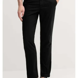 PANTALONE NERO CALVIN KLEIN SLIM CHINO DA UOMO