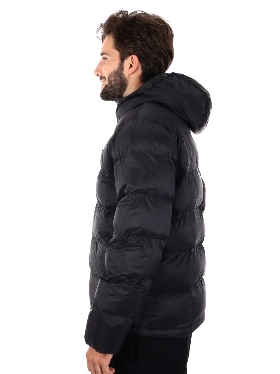 GIUBBINO IMBOTTITO CON CAPPUCCIO CALVIN KLEIN JEANS DA UOMO NERO - immagine 4