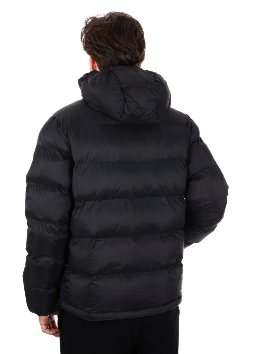 GIUBBINO IMBOTTITO CON CAPPUCCIO CALVIN KLEIN JEANS DA UOMO NERO - immagine 5