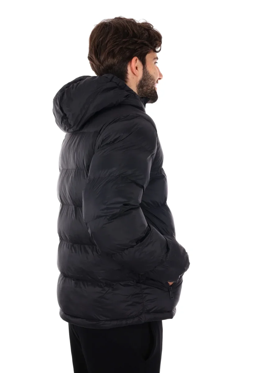 GIUBBINO IMBOTTITO CON CAPPUCCIO CALVIN KLEIN JEANS DA UOMO NERO - immagine 7