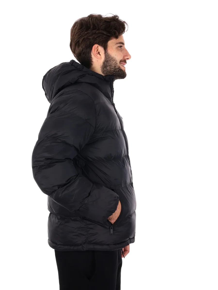 GIUBBINO IMBOTTITO CON CAPPUCCIO CALVIN KLEIN JEANS DA UOMO NERO - immagine 8