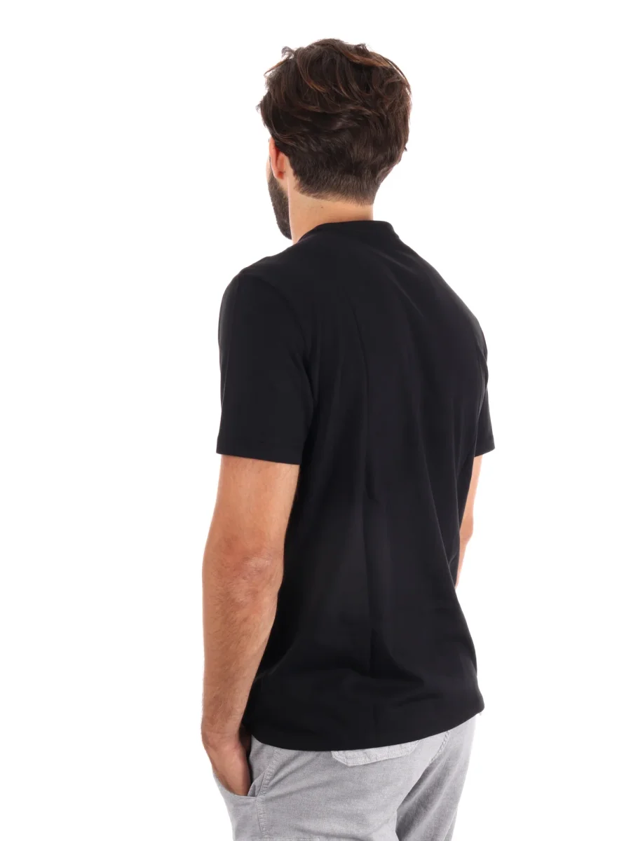 T-SHIRT CON LOGO CALVIN KLEIN JEANS UOMO NERO - immagine 5