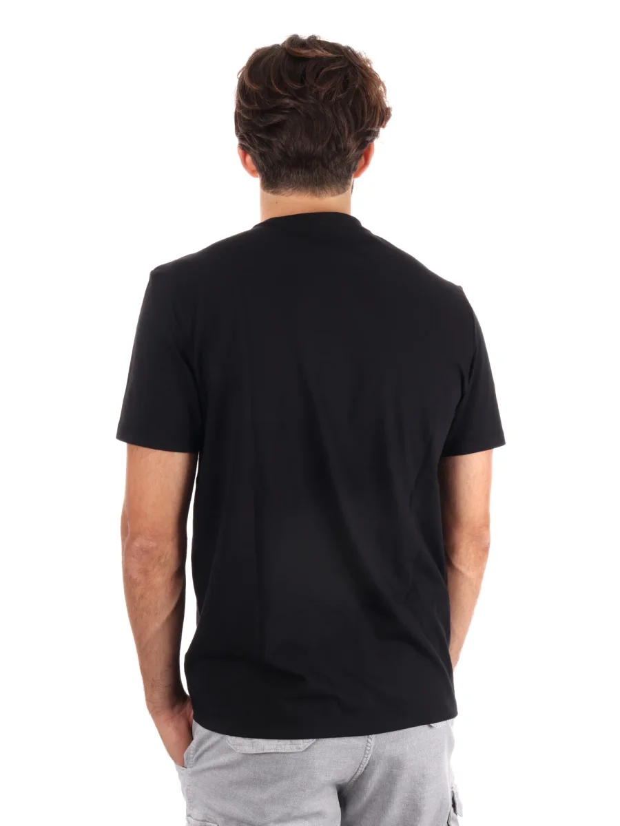 T-SHIRT CON LOGO CALVIN KLEIN JEANS UOMO NERO - immagine 6
