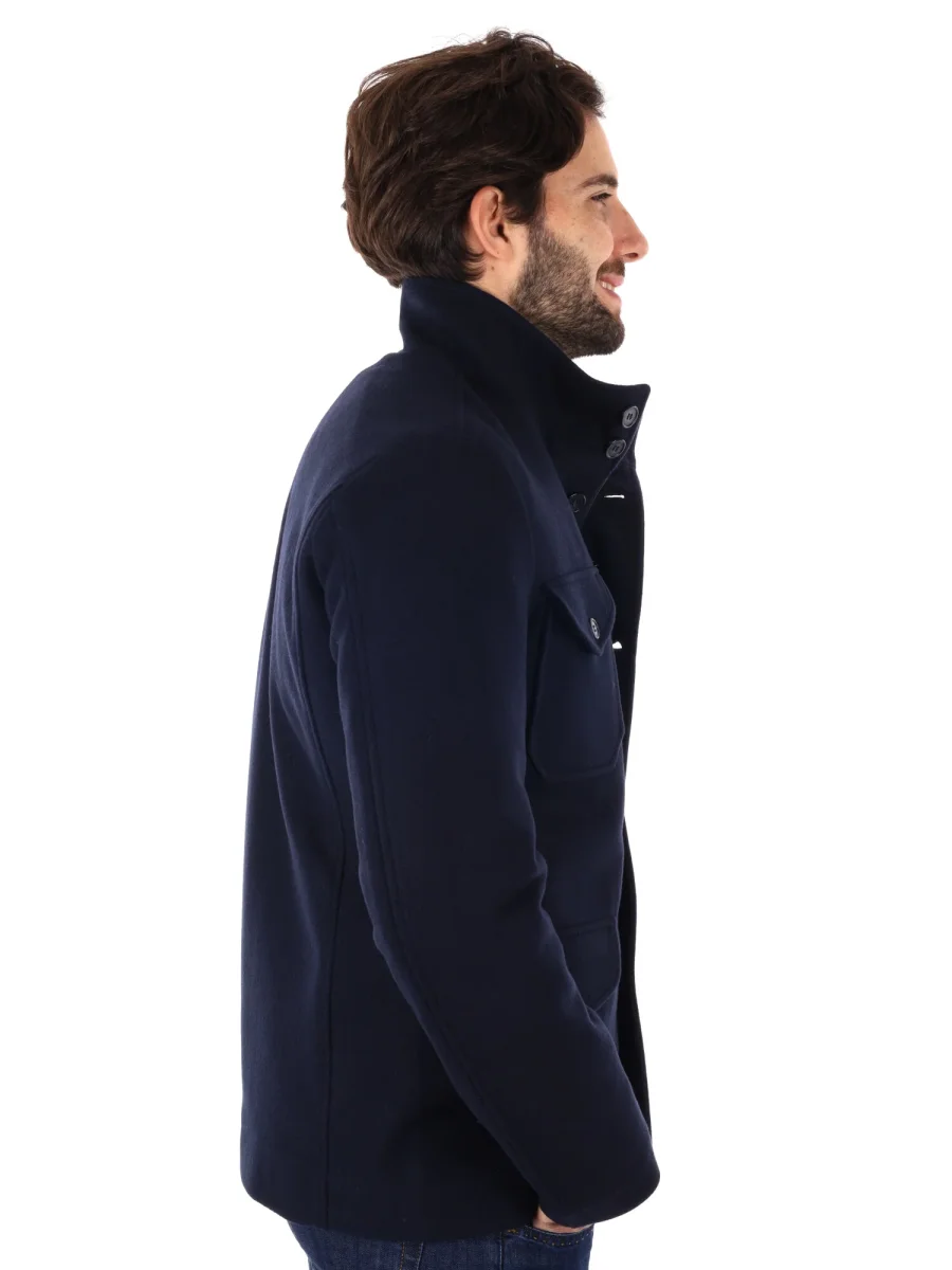 CAPPOTTO MAGGIOLINO FB DA UOMO BLU - immagine 8