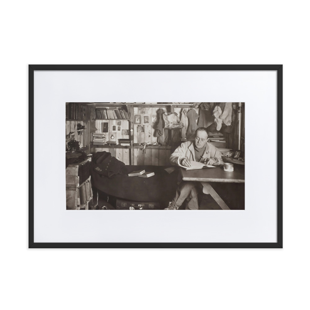 Quadro con cornice e passepartout Robert Falcon Scott - immagine 4