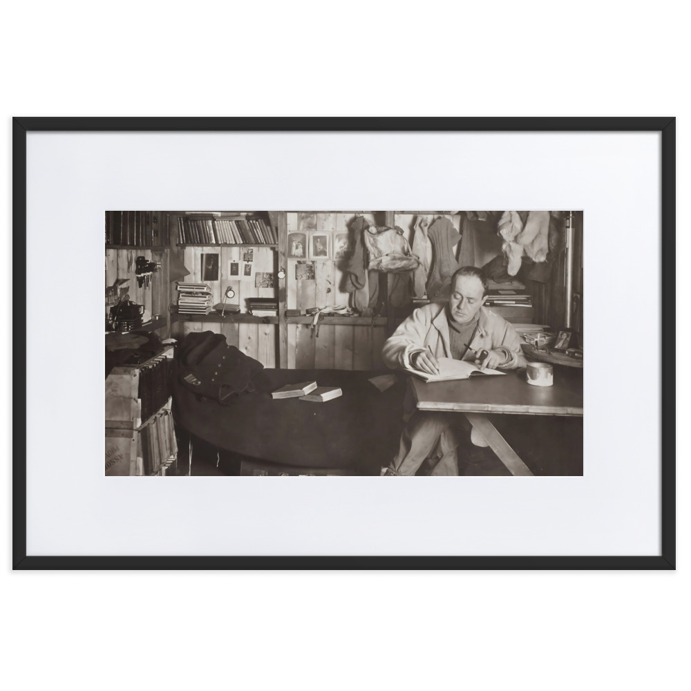 Quadro con cornice e passepartout Robert Falcon Scott - immagine 5