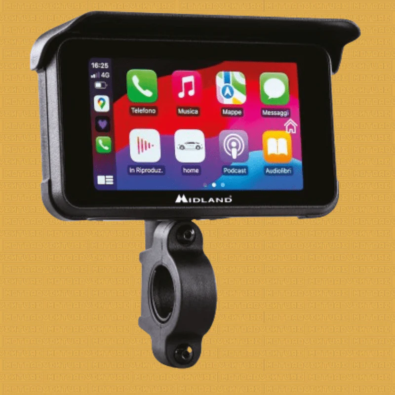 Midland BIKEPLAY GUARDIAN - DISPLAY CON DASHCAM