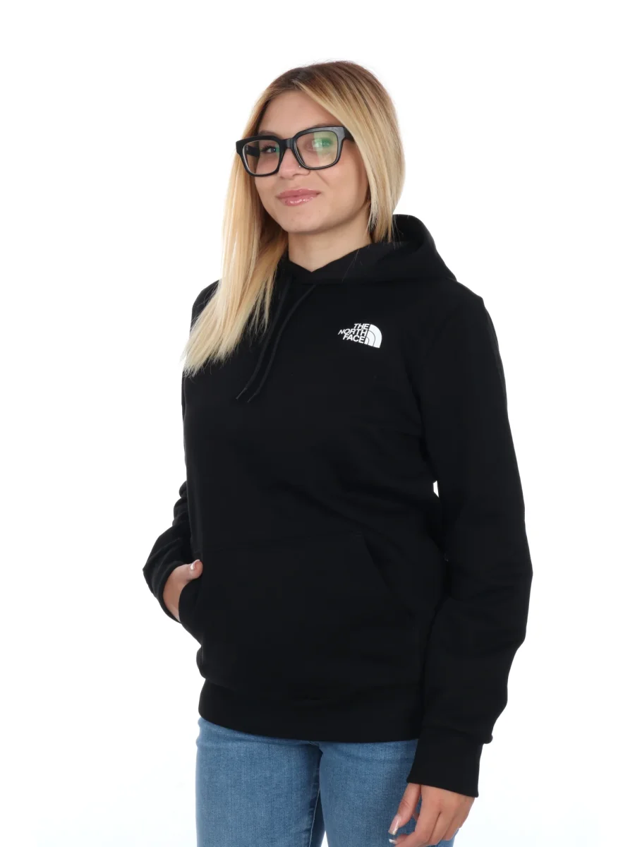 FELPA CON CAPPUCCIO THE NORTH FACE DONNA NERO - immagine 3