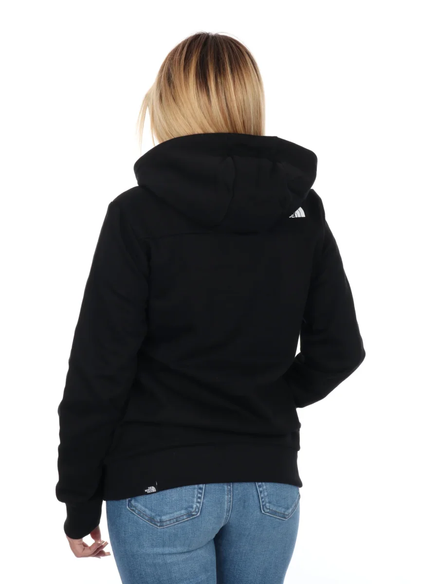 FELPA CON CAPPUCCIO THE NORTH FACE DONNA NERO - immagine 5