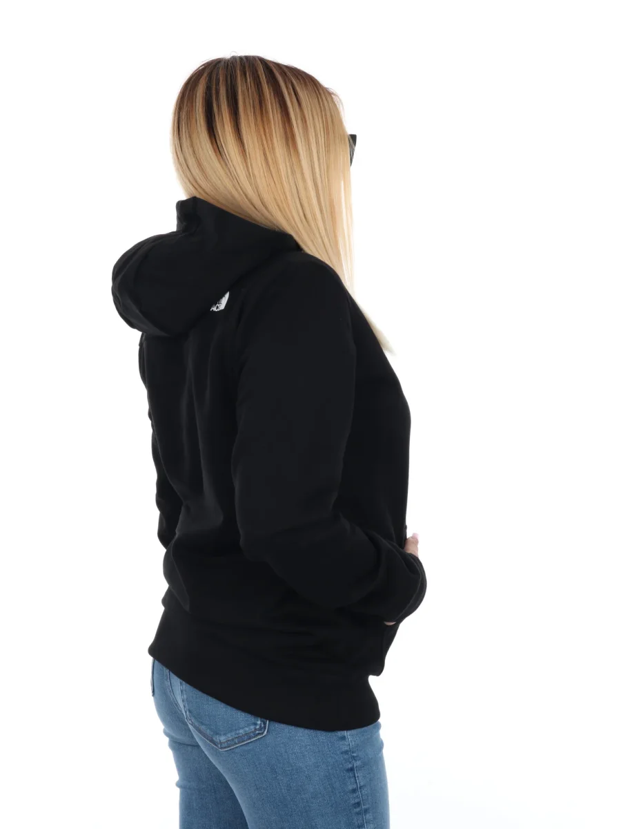 FELPA CON CAPPUCCIO THE NORTH FACE DONNA NERO - immagine 7
