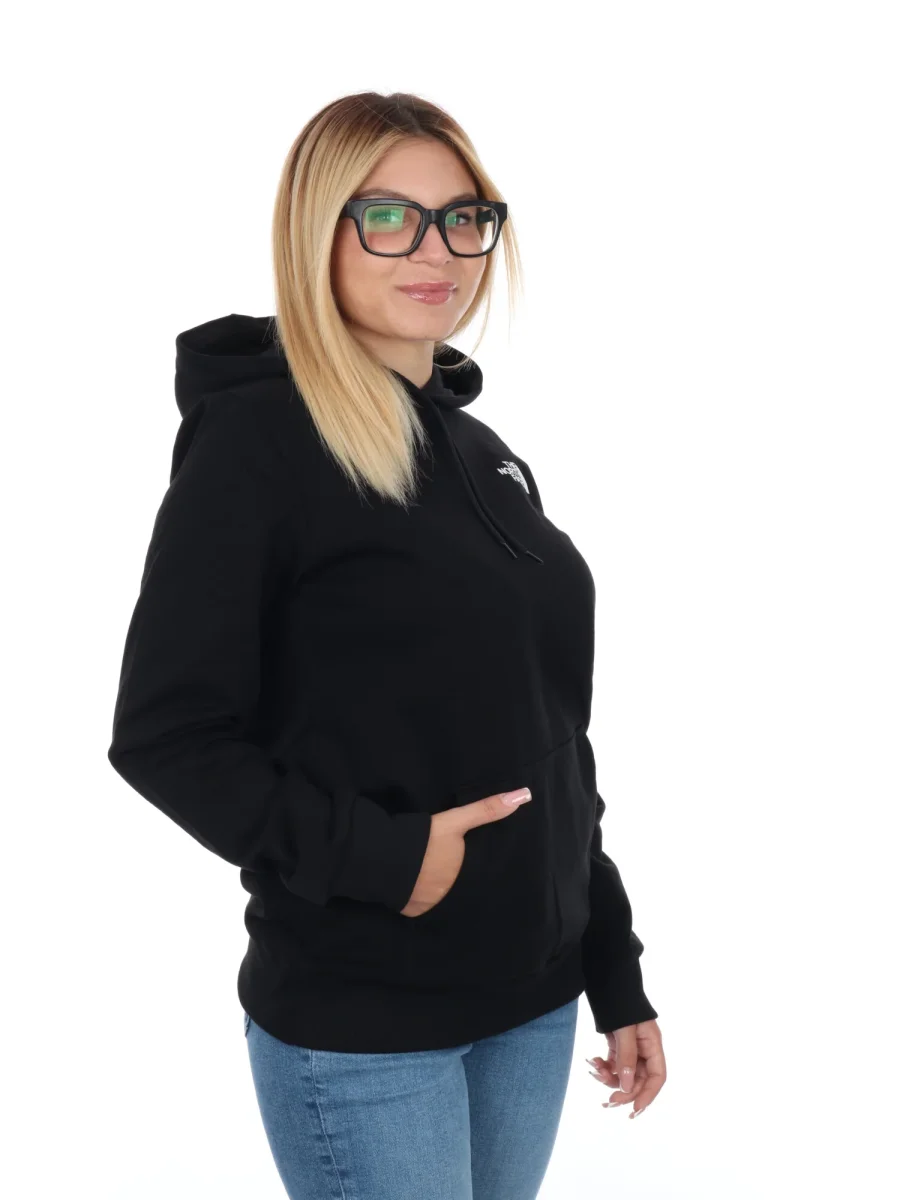 FELPA CON CAPPUCCIO THE NORTH FACE DONNA NERO - immagine 9
