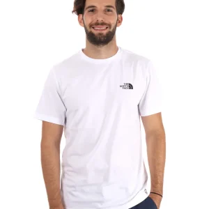 T-SHIRT BLANCA THE NORTH FACE DA UOMO BIANCO
