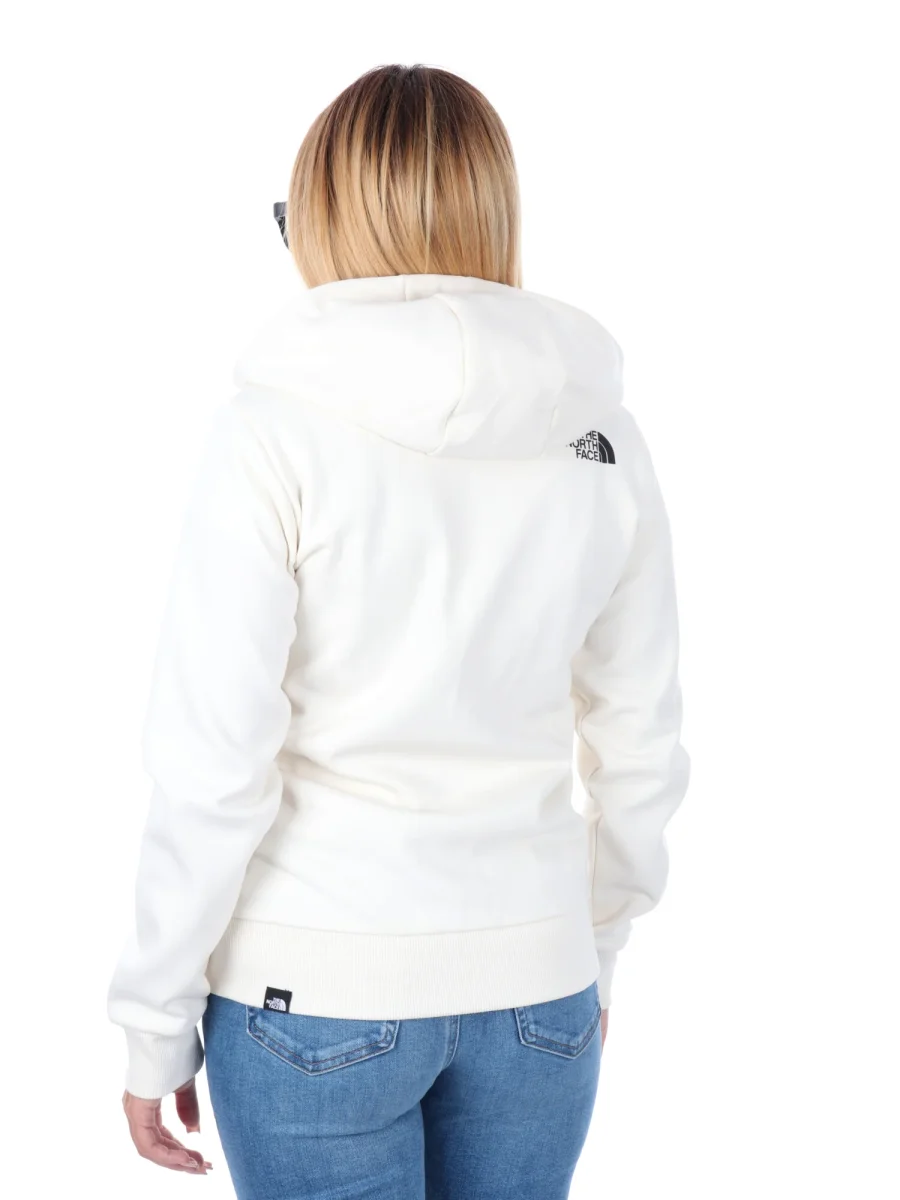 FELPA FULL ZIP E CAPPUCCIO THE NORTH FACE DA DONNA PANNA - immagine 5