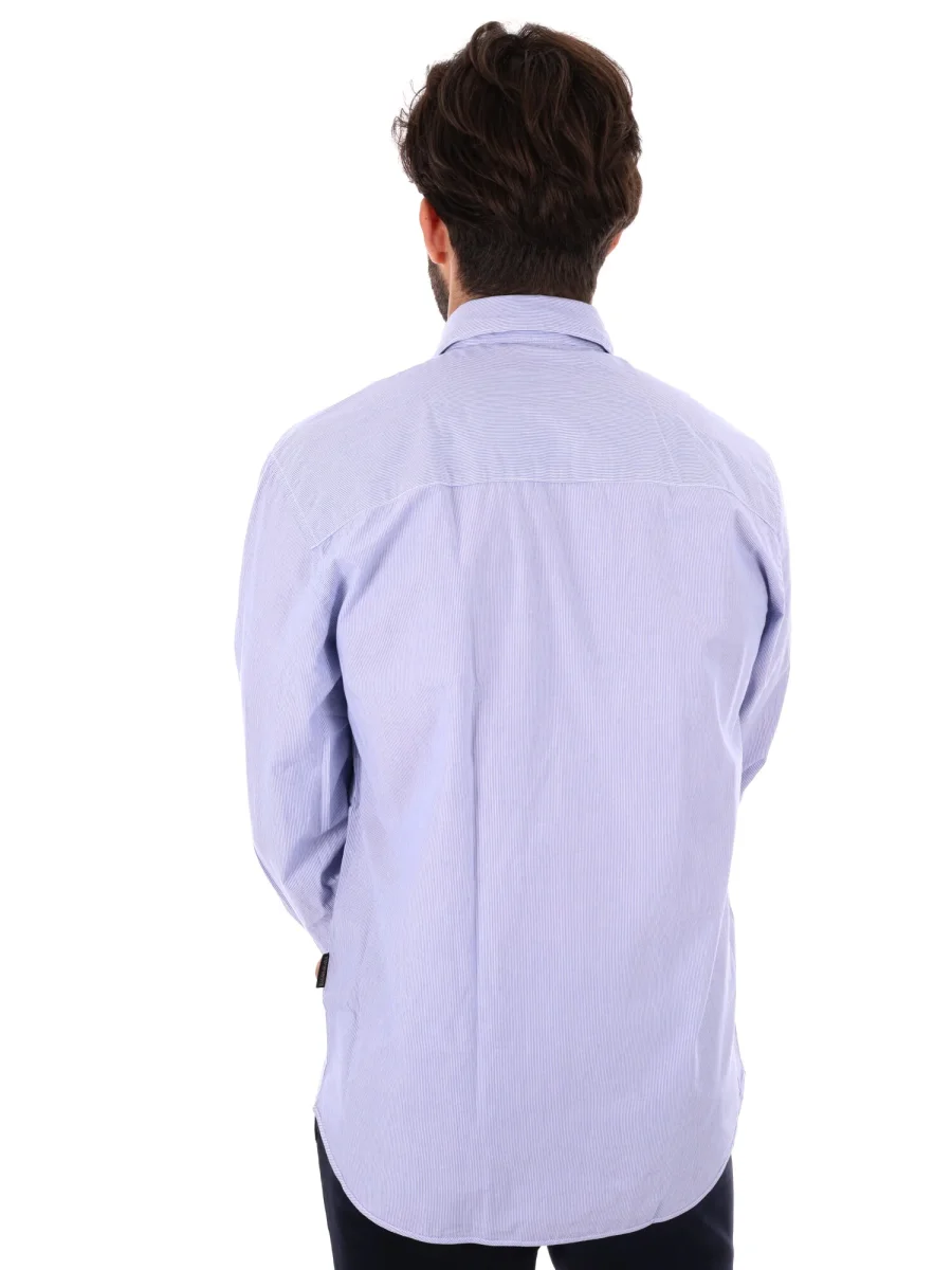 CAMICIA G-TERRA LS NAPAPIJRI DA UOMO BIANCO BLU - immagine 5