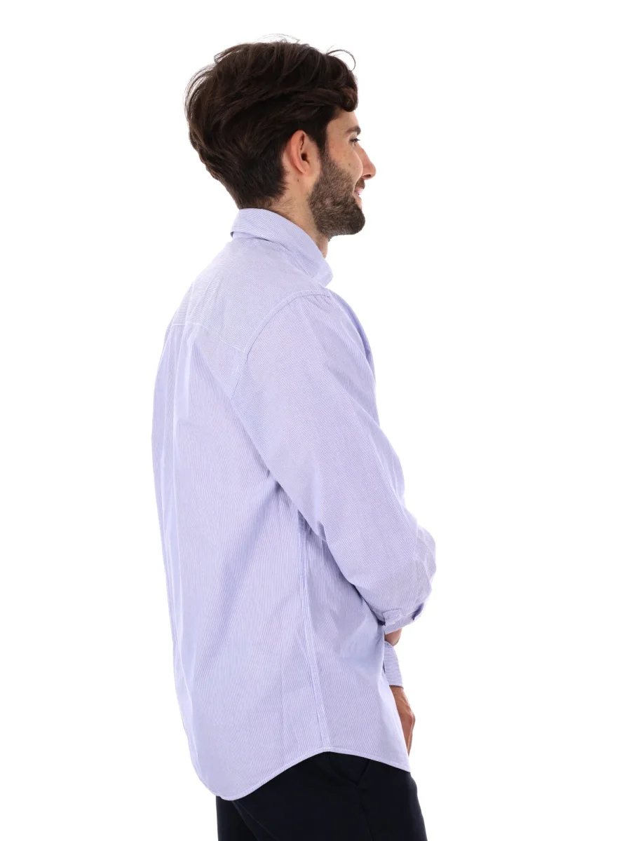 CAMICIA G-TERRA LS NAPAPIJRI DA UOMO BIANCO BLU - immagine 7