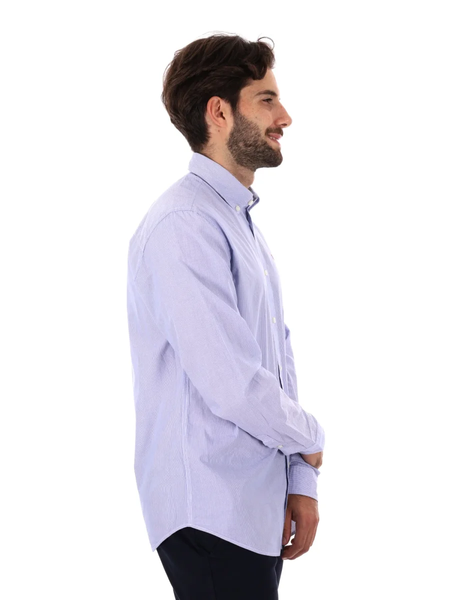 CAMICIA G-TERRA LS NAPAPIJRI DA UOMO BIANCO BLU - immagine 8
