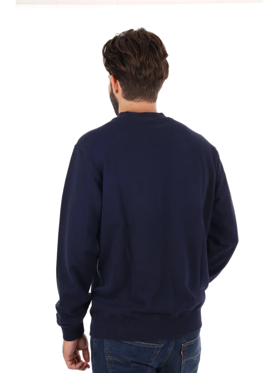 FELPA GIROCOLLO SMALLBOX NAPAPIJRI DA UOMO BLU - immagine 5