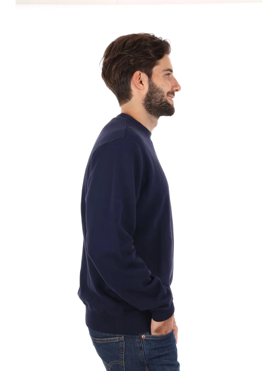 FELPA GIROCOLLO SMALLBOX NAPAPIJRI DA UOMO BLU - immagine 8