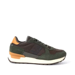SNEAKERS STAB NAPAPIJRI DA UOMO VERDE MARRONE