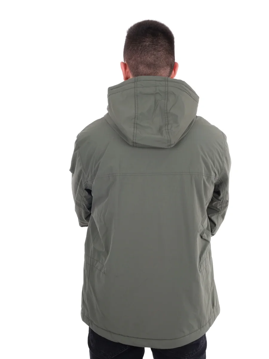 GIACCA CON CAPPUCCIO A-TUNDRA NAPAPIJRI DA UOMO VERDE - immagine 5