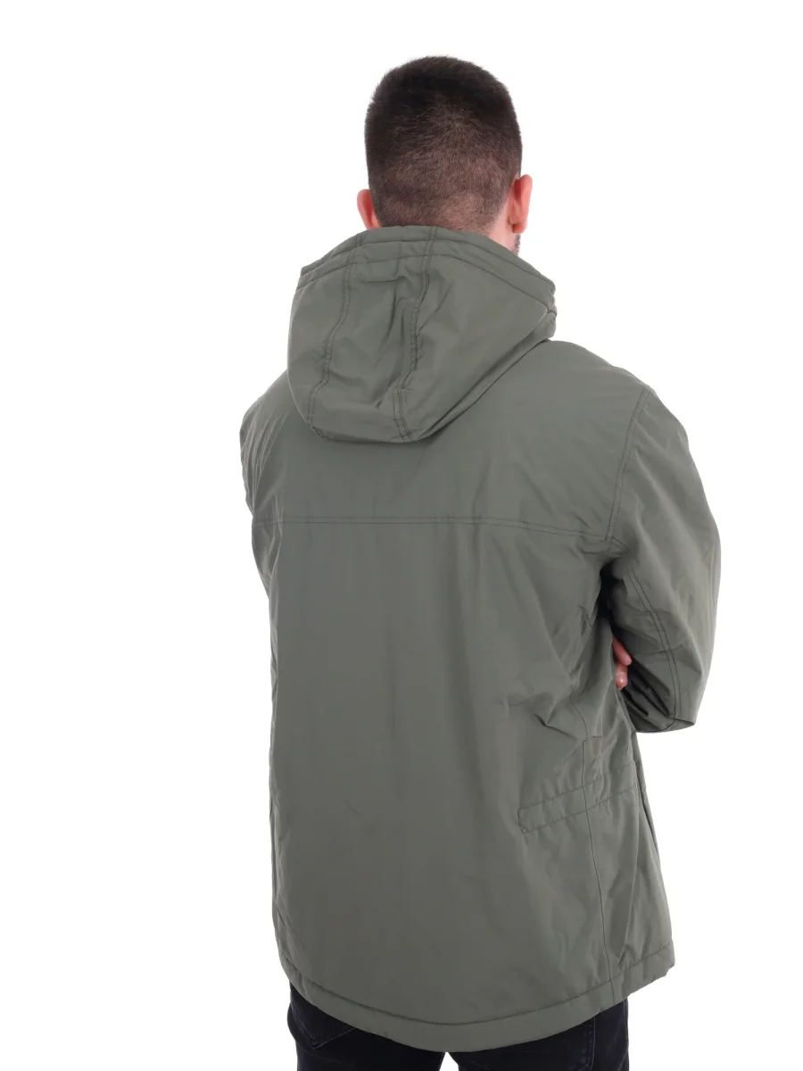 GIACCA CON CAPPUCCIO A-TUNDRA NAPAPIJRI DA UOMO VERDE - immagine 6
