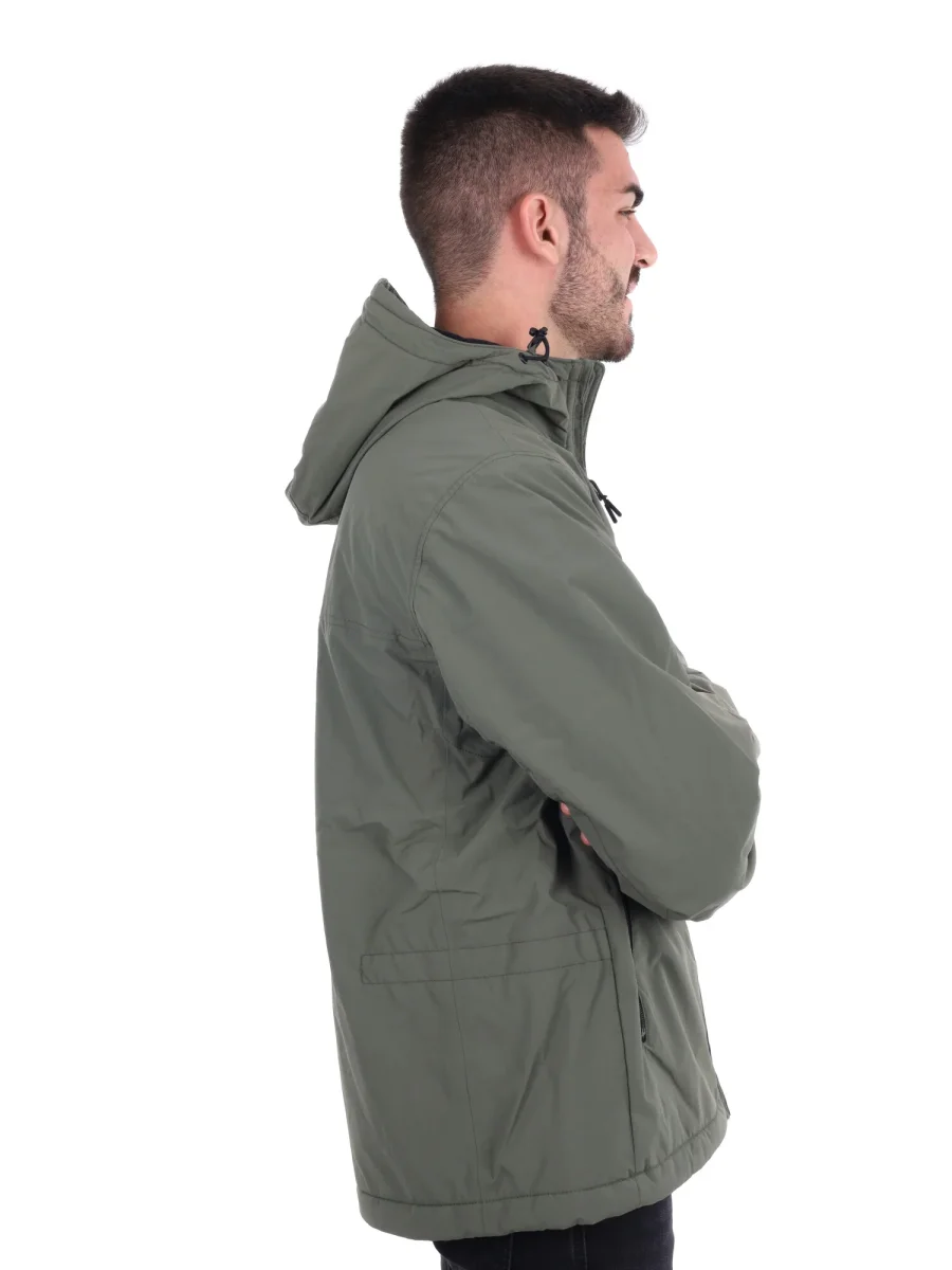 GIACCA CON CAPPUCCIO A-TUNDRA NAPAPIJRI DA UOMO VERDE - immagine 7