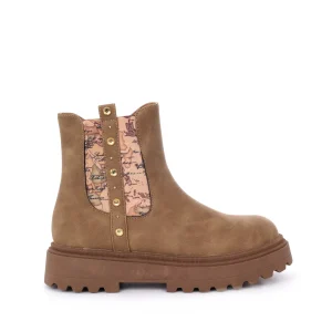 STIVALETTO CON BORCHIE ALVIERO MARTINI 1^ CLASSE DA DONNA TAUPE