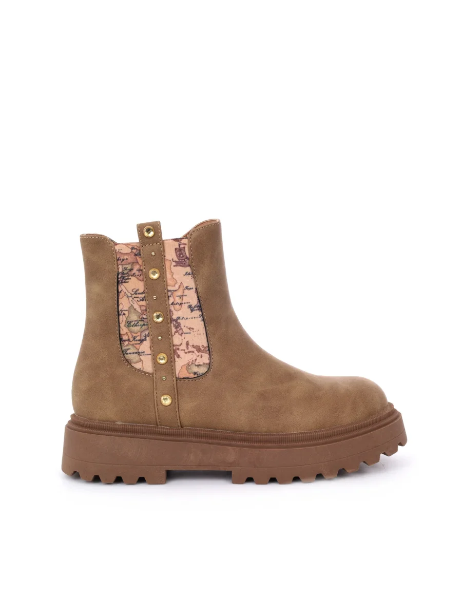 STIVALETTO CON BORCHIE ALVIERO MARTINI 1^ CLASSE DA DONNA TAUPE - immagine 2