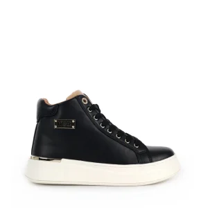 SNEAKERS CON DOPPIA APERTURA ALVIERO MARTINI 1^ CLASSE DA DONNA NERO