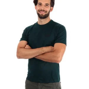 T-SHIRT CORE IDENTITY EA7 EMPORIO ARMANI UOMO VERDE SCURO