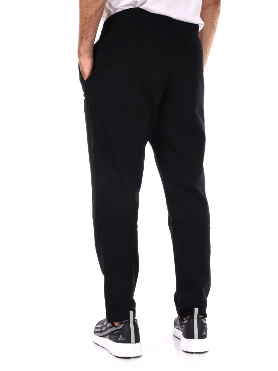 PANTALONE TRAIN CORE EA7 EMPORIO ARMANI DA UOMO NERO - immagine 4