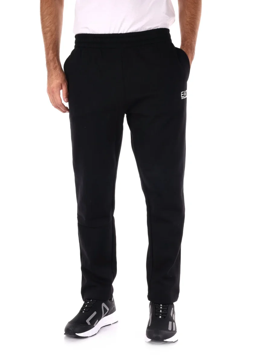 PANTALONE TRAIN CORE EA7 EMPORIO ARMANI DA UOMO NERO - immagine 9