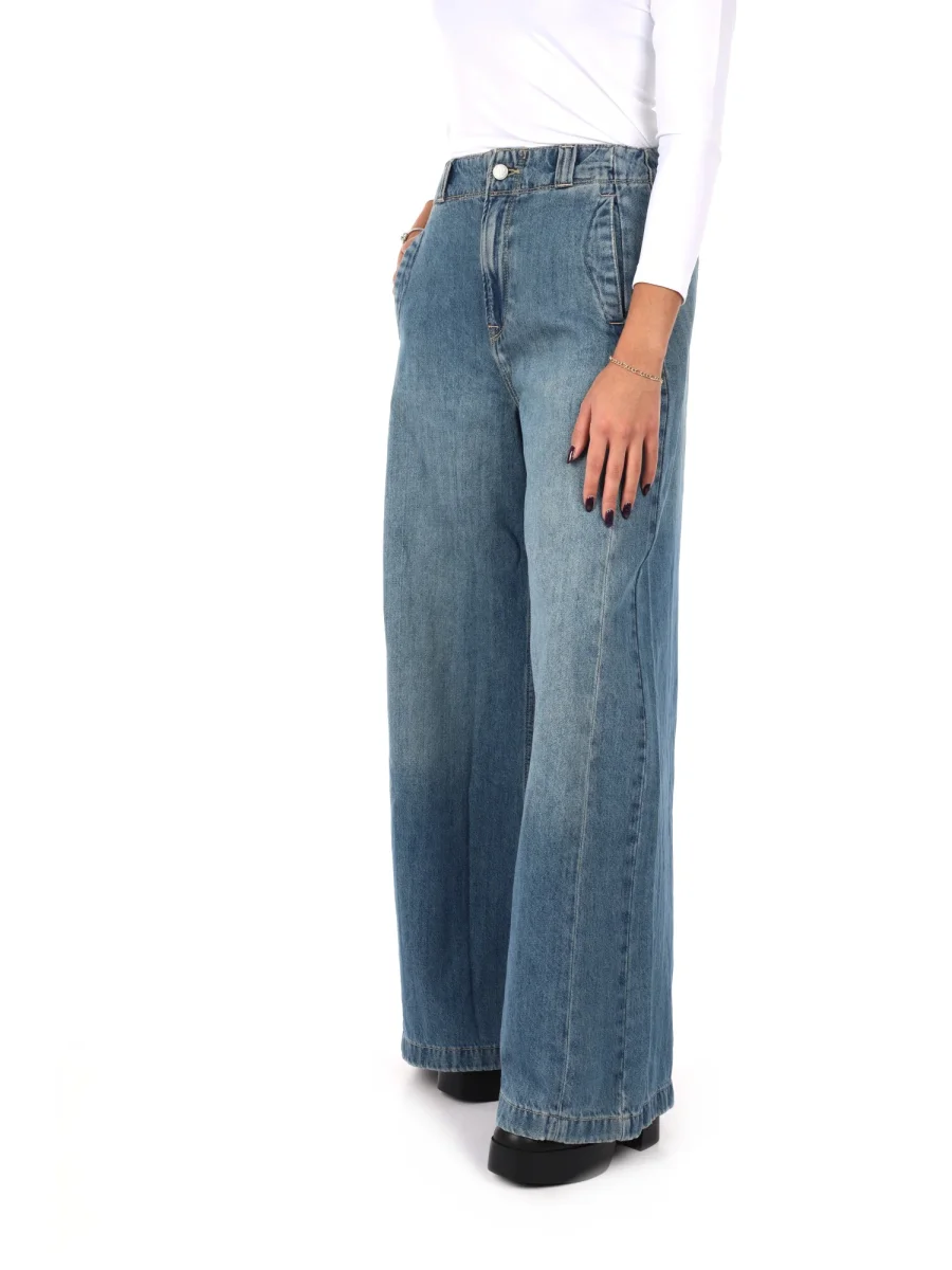 DENIM TAILOR WIDE LEG PEPE JEANS DA DONNA LIGHT JENAS - immagine 3