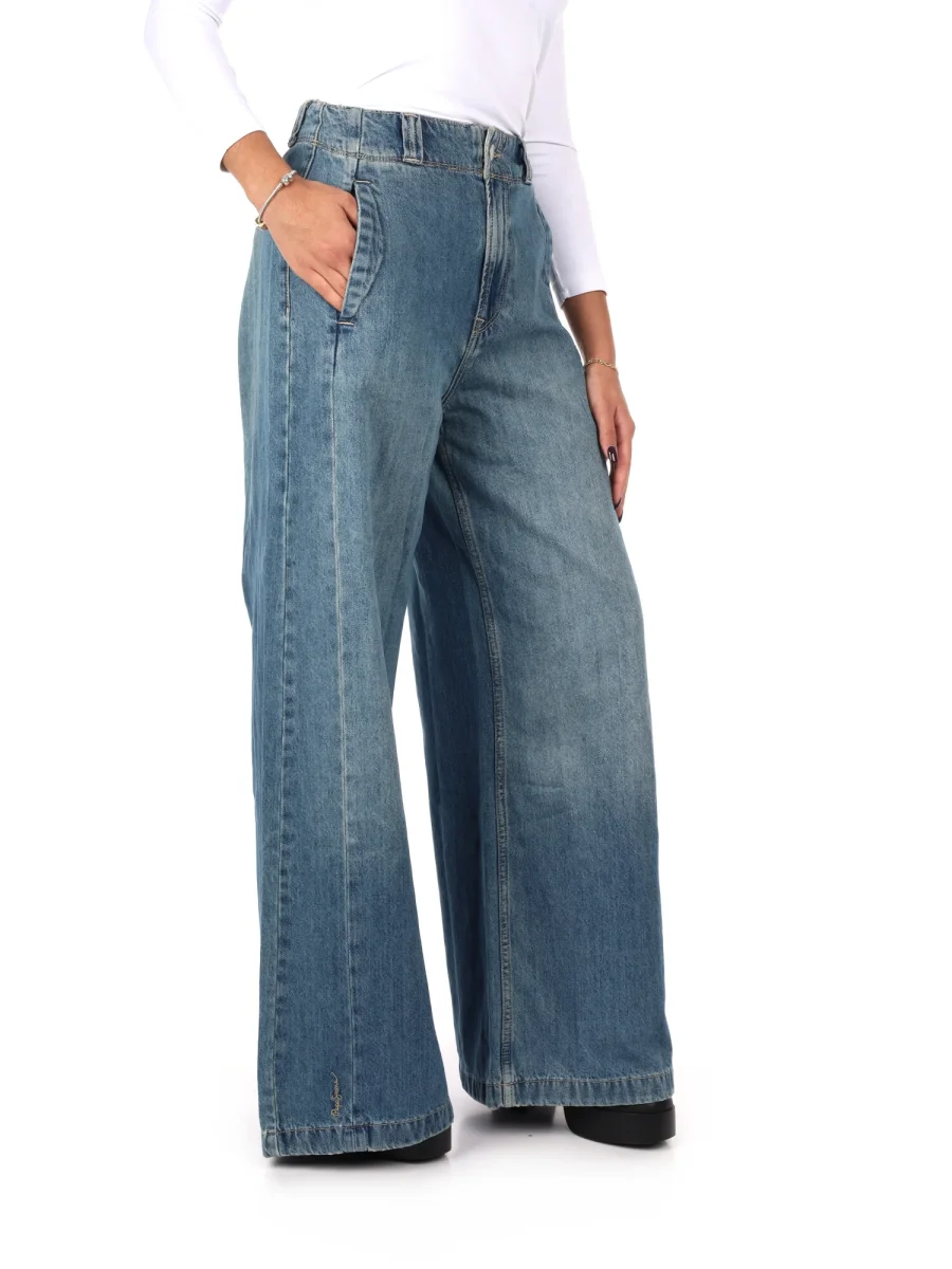DENIM TAILOR WIDE LEG PEPE JEANS DA DONNA LIGHT JENAS - immagine 9
