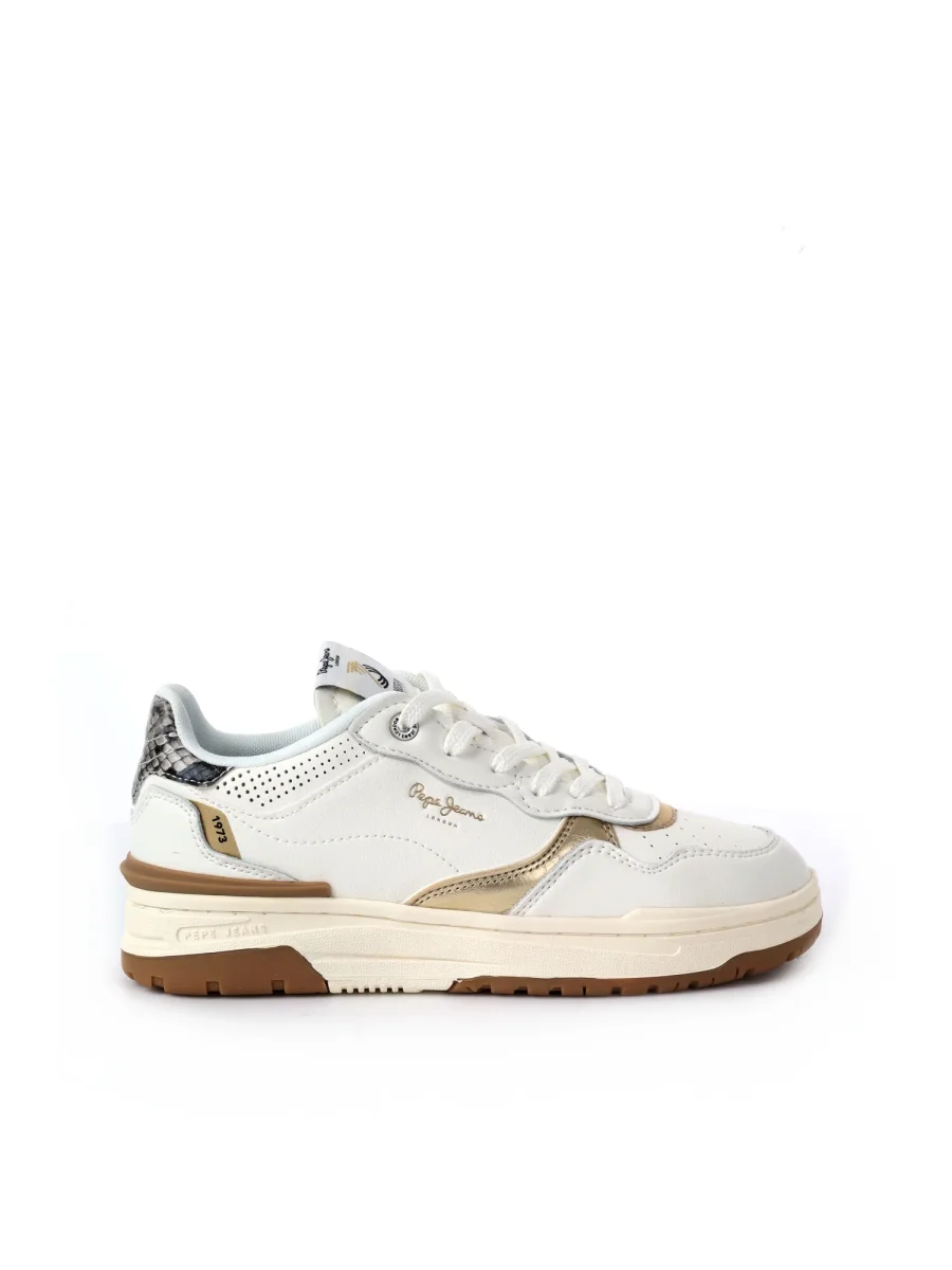 SNEAKER STRINGATA CHESTER PEPE JEANS DA DONNA BIANCO - immagine 2