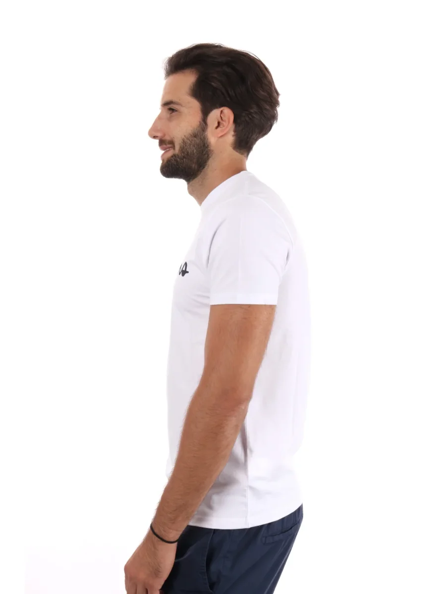 T-SHIRT SLIM FIT CON LOGO PEPE JEANS DA UOMO BIANCO - immagine 4