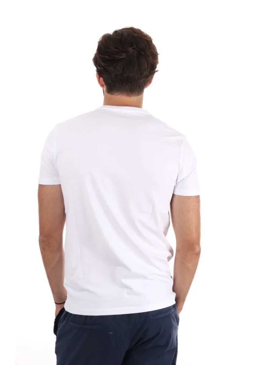 T-SHIRT SLIM FIT CON LOGO PEPE JEANS DA UOMO BIANCO - immagine 6
