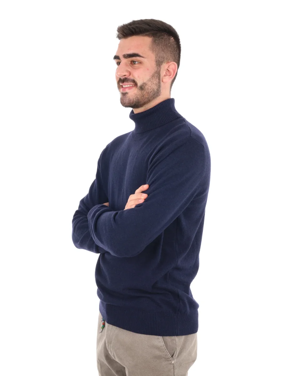 MAGLIA CON COLLO DOLCEVITA FB DA UOMO - immagine 3