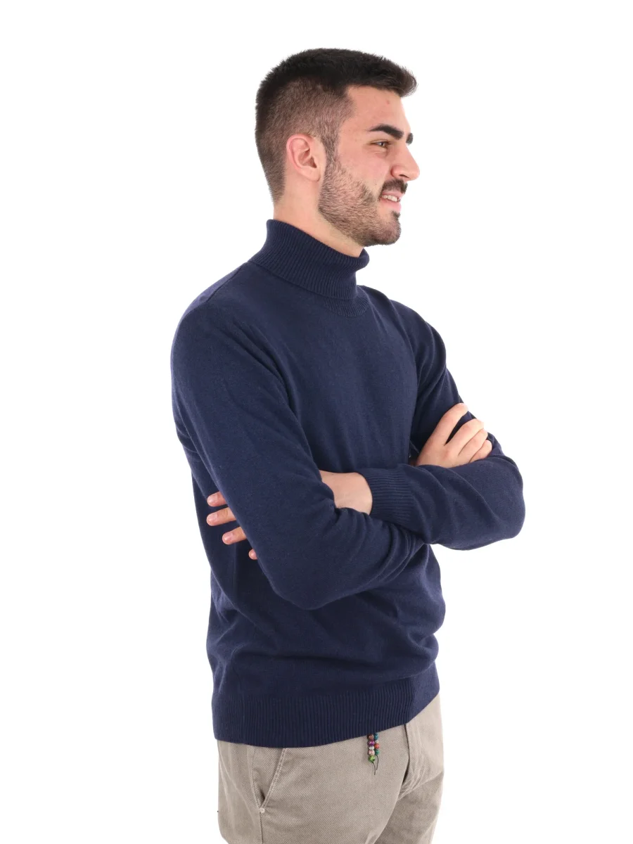 MAGLIA CON COLLO DOLCEVITA FB DA UOMO - immagine 8