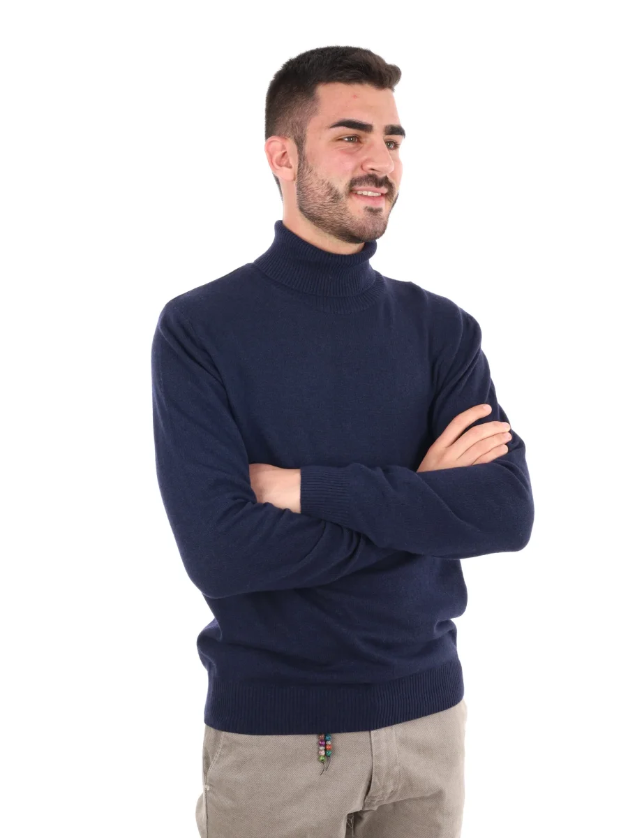 MAGLIA CON COLLO DOLCEVITA FB DA UOMO - immagine 9